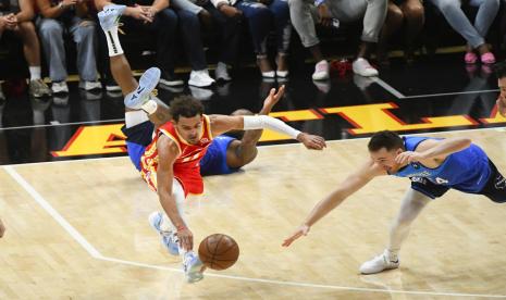 Guard Atlanta Hawks, Trae Young (kiri).