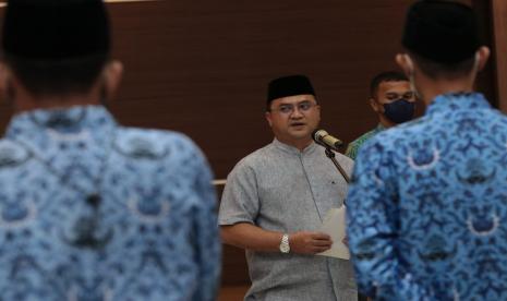 Gubernur Bangka Belitung Erzaldi Rosman. Ekonomi Bangka Belitung 2021 tumbuh 5,05 persen setelah tahun sebelumnya terkontraksi.