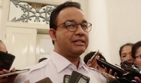 Anies menyakini Ketua Umum Golkar terpiliuh, Airlangga Hartarto bisa memimpin Partai Golkar dengan baik. Foto Gubernur DKI Jakarta, Anies Baswedan (ilustrasi)