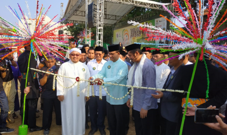 Gubernur DKI Jakarta, Anies Baswedan membuka JIFEST hari kedua, Ahad (22/9).