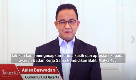 Gubernur DKI Jakarta Anies Rasyid Baswedan.