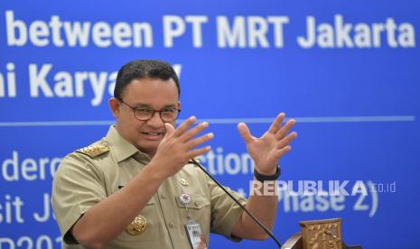 Gubernur DKI Jakarta Anies Baswedan.