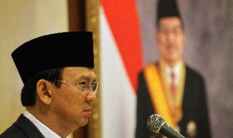 Gubernur DKI Jakarta Basuki Tjahaja Purnama alias Ahok.