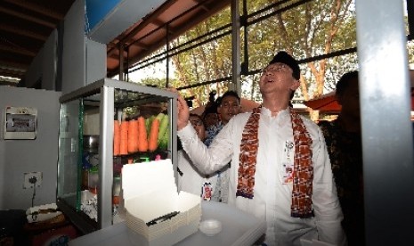 Gubernur DKI Jakarta Basuki Tjahaja Purnama alias Ahok.