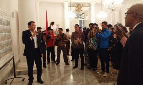 Gubernur DKI Jakarta Basuki Tjahaja Purnama alias Ahok.