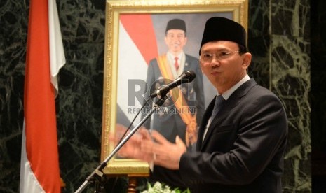 Gubernur DKI Jakarta Basuki Tjahaja Purnama alias Ahok.