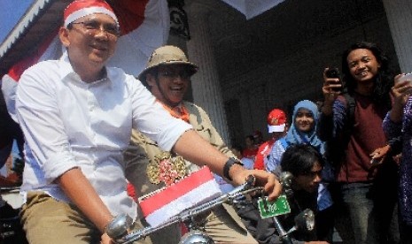 Gubernur DKI Jakarta Basuki Tjahaja Purnama alias Ahok.