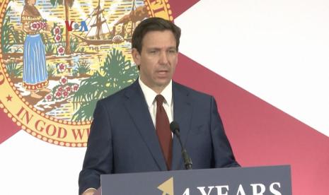 Gubernur Florida, Ron DeSantis resmi masuk bursa kandidat capres Partai Republik untuk Pemilu AS tahun depan.