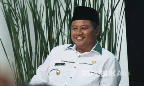 Gubernur Jabar Ridwan Kamil dan Wakil Gubernur Jabar Uu Ruzhanul Ulum 