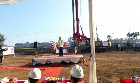 groundbreaking overpass Cibeureum Jalan Lingkar Sukabumi Segmen 3 Kota Sukabumi 