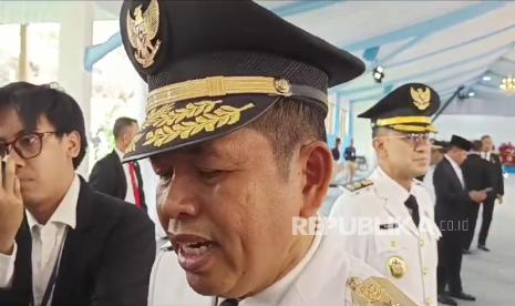 Gubernur Jawa Barat (Jabar) Dedi Mulyadi di Kompleks Istana Kepresidenan Jakarta, Kamis (20/2/2025).