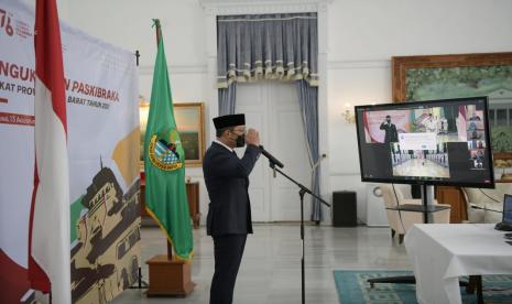 Hari Pramuka, Ridwan Kamil Disematkan Lencana Karya Bakti (ilustrasi).