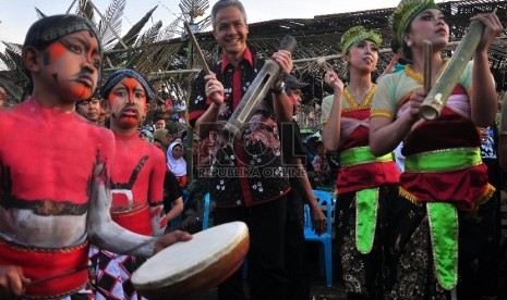 Gubernur Jawa Tengah Ganjar Pranowo.