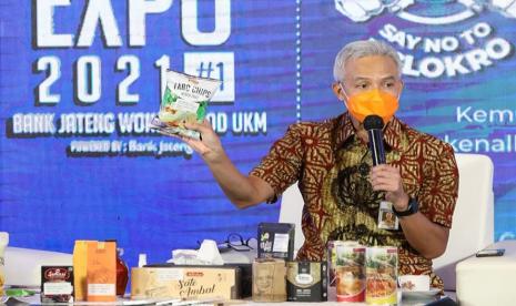 Gubernur Jawa Tengah yang juga politikus PDIP, Ganjar Pranowo.