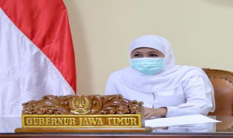 Gubernur Jawa Timur Khofifah Indar Parawansa.