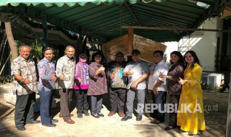 Gubernur Kepulauan Bangka Belitung, Dr H Erzaldi Rosman SE MM dalam kunjungannya ke Institut Teknologi Sepuluh Nopember (ITS) Surabaya.