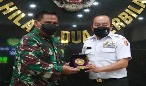 Gubernur Lemhanas, Letjen TNI (Pur) Agus Wijoyo saat kunker ke Kodam III Siliwangi, 