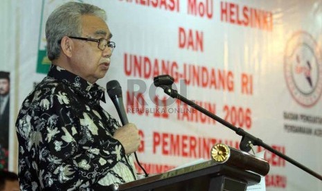 Gubernur Nanggroe Aceh Darussalam Zaini Abdullah.