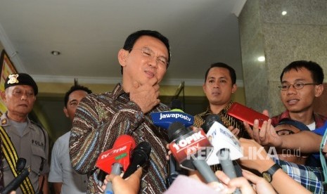 Gubernur Provinsi DKI Jakarta Basuki Tjahaja Purnama. Republika/Raisan Al Farisi