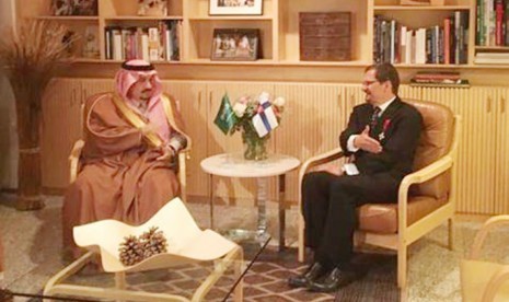 Gubernur Riyadh Hadiri Pesta Kemerdekaan Finlandia ke 100