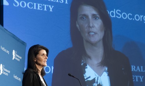 Gubernur South Carolina AS, Nikki Haley.