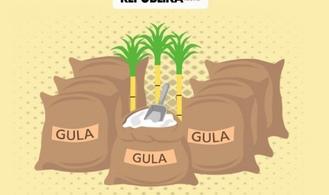 Gula impor (ilustrasi). Indonesia akan mengimpor sebanyak 25 ribu ton gula mentah (raw sugar) untuk kebutuhan konsumsi nasional pada tahun ini,