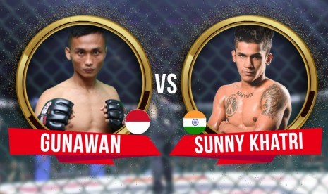 Gunawan akan menghadapi petarung India Sunny Khatri di kelas straw One Pride MMA.