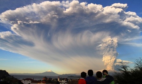 Gunung Calbuco di Chili