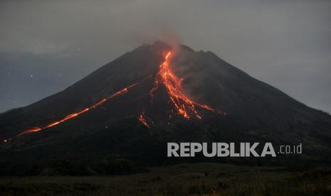 Gunung Merapi (ilustrasi)