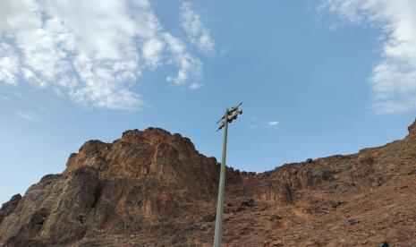 Gunung Uhud di Arab Saudi