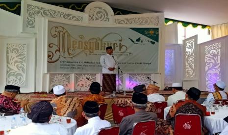 Ketua Umum PBNU terpilih KH, Yahya Cholil Staquf, Gus Yahya menyatakan NU istiqamah bangun peradaban.