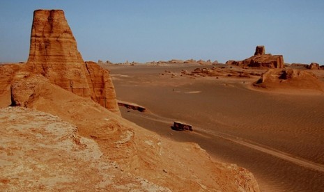 Gutun Lut di Iran yang memiliki suhu mencapai 70,7 derajat celcius ditetapkan sebagai tempat terpanas di bumi.