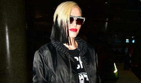 Gwen Stefani dan rambut barunya. 