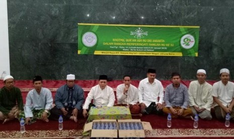  H. Zarkasyi Ishaq, Ketua JQH DKI Jakarta dan Pengagas Khataman al Quran Harlah NU ke 92,