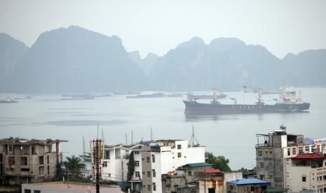 Suasana Provinsi Quang Ninh di Vietnam.