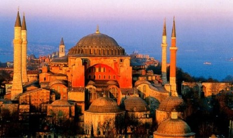 The Hagia Sophia in Turkey