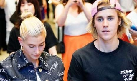 Hailey Baldwin dan Justin Bieber.