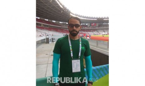 Haitham Alathel,  Dokter Kontingen Arab Saudi di ajang Test Event Asian Games 2018.