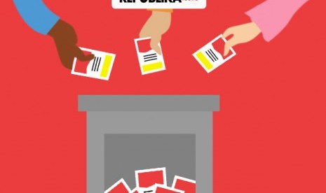 Ilustrasi Pilpres 2024. LGP menilai calon pada Pilpres mengarah pada mayoritas tunggal. 