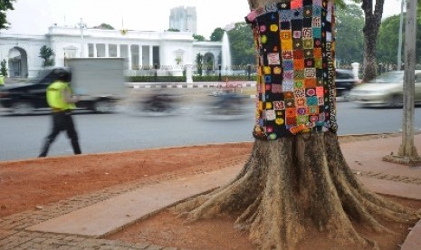 Halaman Istana Negara, Jakarta Pusat.