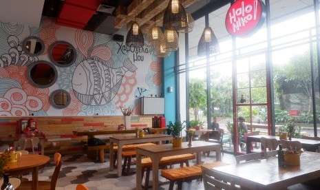 Halo Niko! di Plaza Lippo Mampang, Jaksel.