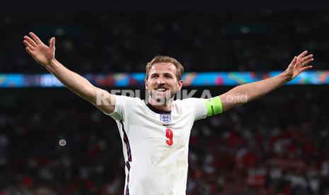 Striker Tottenham Hotspur dan timnas Inggris Harry Kane.