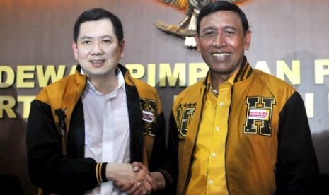 Hary Tanoesoedibjo resmi bergabung bersama Partai Hanura dan menjabat sebagai Ketua Dewan Pertimbangan Partai Hanura.