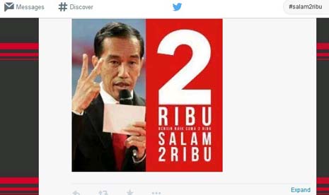 hashtag salam dua ribu jadi trending topic