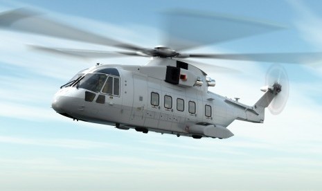 Helikopter Augusta Westland AW 101 yang ingin dibeli Presiden Jokowi