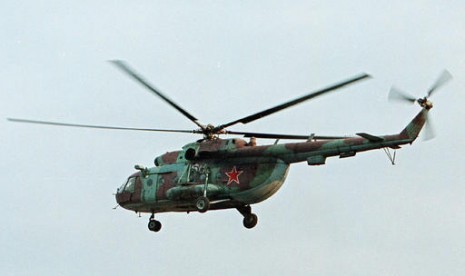 Helikopter Mi-8 milik Rusia.