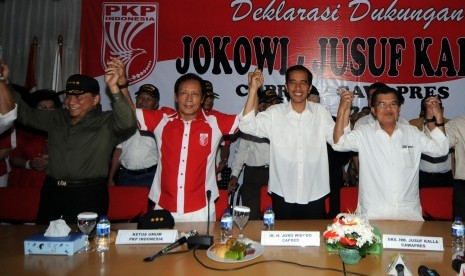 Hendropriyono, Sutiyoso, Jokowi, dan JK