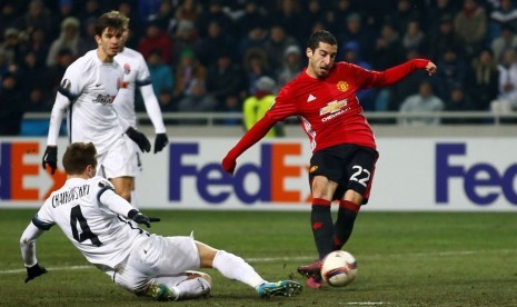 Henrikh Mkhitaryan (kanan)