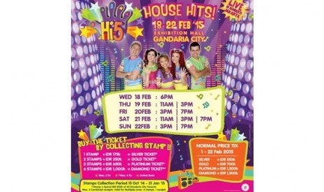 Hi-5 'House Hits Concert'