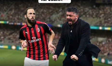 Higuain dispekulasikan akan meninggalkan AC Milan.